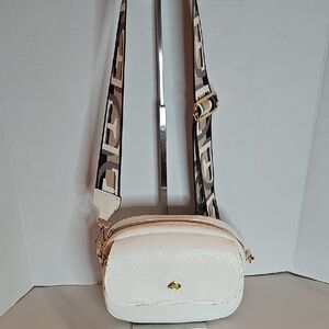 The Trend White Crossbody Bag Italian Leather